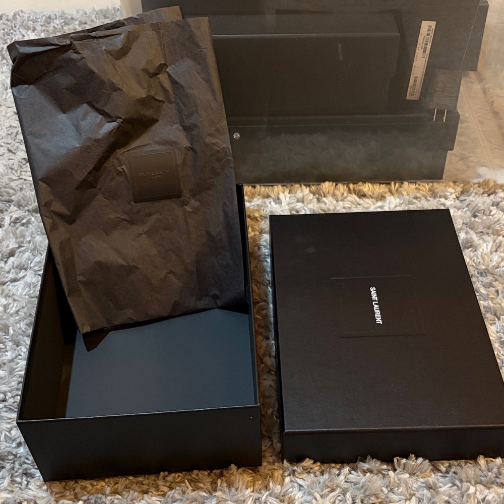 Authentic Yves Saint Laurent YSL Luxury Bag Box – Original Designer Packaging